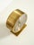 Gold Round Brass Table Clock by Schatz, Germany, 1960s For Sale - Image 8 of 18