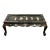 Black Lacquer Chinoiserie Coffee Table For Sale