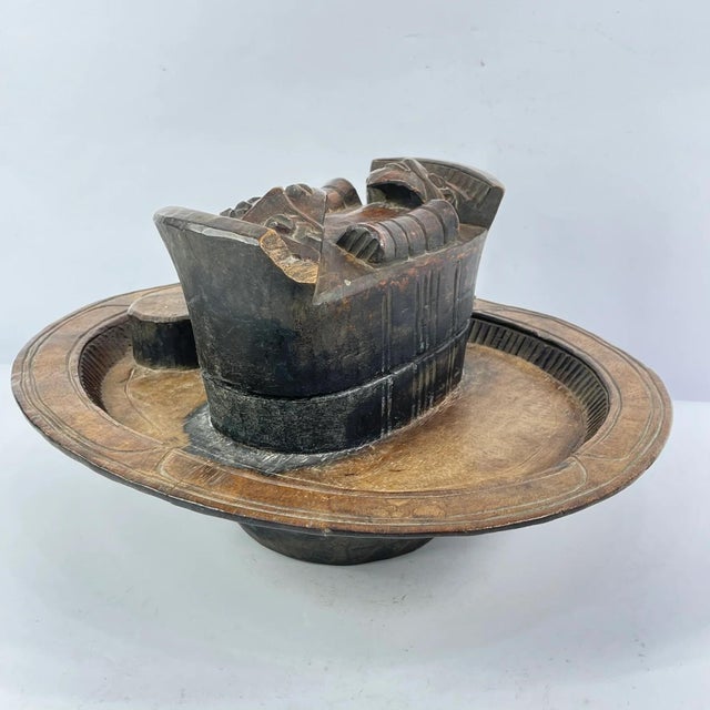 Early 20th Century Igbo Divination Bowl Nigeria MATTER COLLECTION For Sale - Image 9 of 10