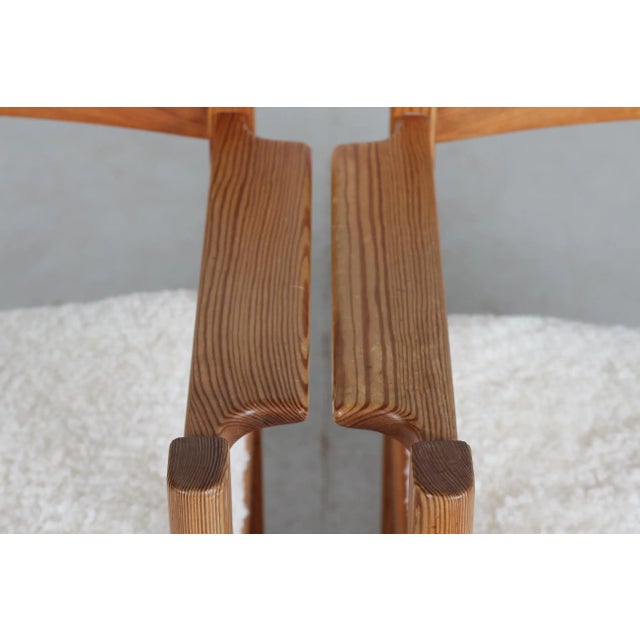 Wood Set of Pine No. 503 Asserbo Armchairs by Karl Andersson for Karl Andersson & Söner, Sweden, 1970s For Sale - Image 7 of 13