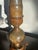 Vintage Mid-Century Modern Wescal Table Lamp With Faux Tortoiseshell Shade & Verdigris Finish For Sale - Image 12 of 12