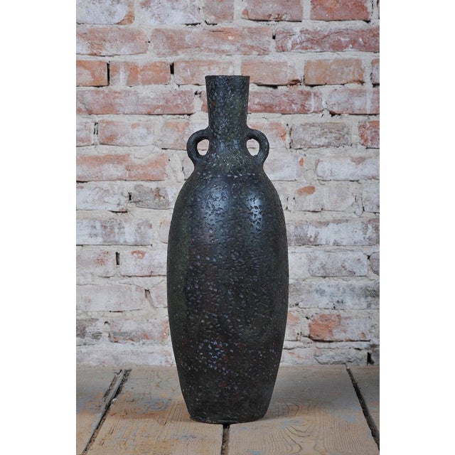 1920s Art Deco Vase in Ceramics, Czech, 1920s For Sale - Image 5 of 10