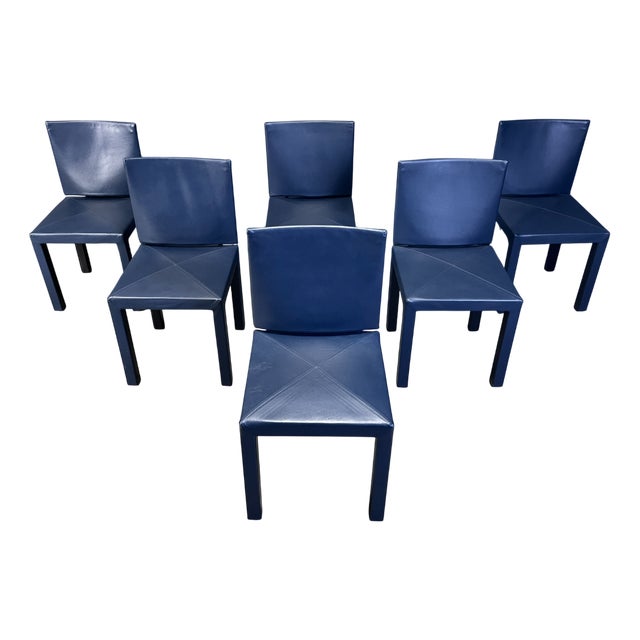 Arcadia Dining Chairs by Paolo Piva for B&B Italia, 1980s, Set of 6 For Sale