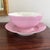 Shabby Chic Late 19th Century Limoges Pink Porcelain Bowl With Stand For Sale - Image 3 of 7