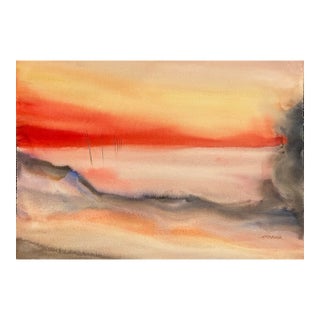 19690s Arthur Sembler Coastal Virginia Landscape Painting For Sale