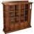 Wood Mission Double Door Bookcase With Side Shelves - Walnut (W1) For Sale - Image 7 of 8