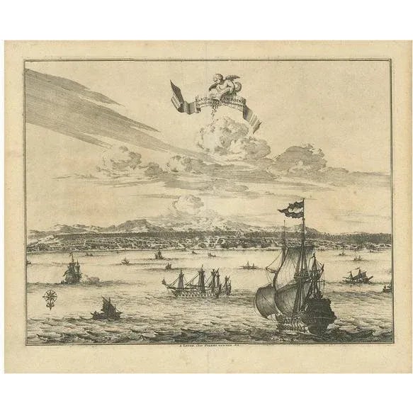 Van der Aa, Amboina, 1725, Paper For Sale - Image 5 of 5