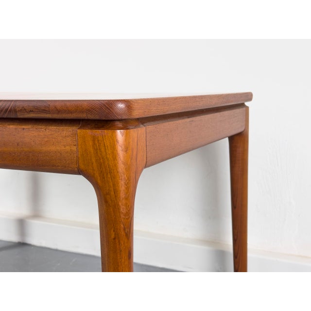 Wood Extendable Teak Dining Table from Glostrup, 1970s For Sale - Image 7 of 18
