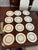 George Jones & Sons 1900 George Jones & Son Crescent Antique Porcelain Gold Encrusted Dinner Plates - Set of 12 For Sale - Image 4 of 8