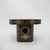 Ceramic Japanese Hina Doll Black & Gold Floral Lacquer Display Stand Set For Sale - Image 7 of 14