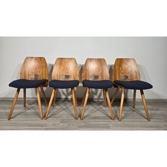 Chairs by Frantisek Jirak, 1960s, Set of 4 For Sale - Image 12 of 12