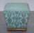 Gray Silk Victorian Style Footstool For Sale - Image 8 of 15