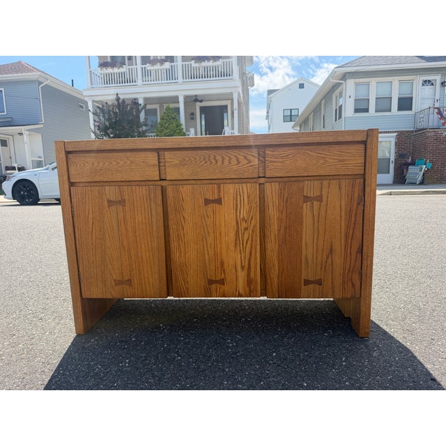 Mid-Century Modern Mid Century Modern Bowtie Credenza by Russel Wright for Conant Ball For Sale - Image 3 of 6