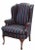 Store Item: Hickory Chair Company Historic James River Collection Queen Anne Wingback Chair Description: Copied from an...
