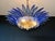 Murano Pendant Light with Palmette and Blue Glasses, 1990 For Sale - Image 17 of 18