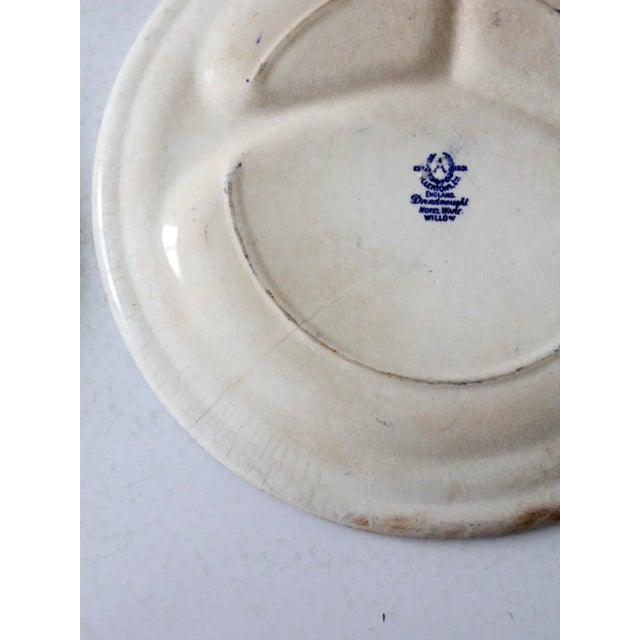 1930s Allertons Blue Willow Plates - Set of 4 For Sale - Image 5 of 10