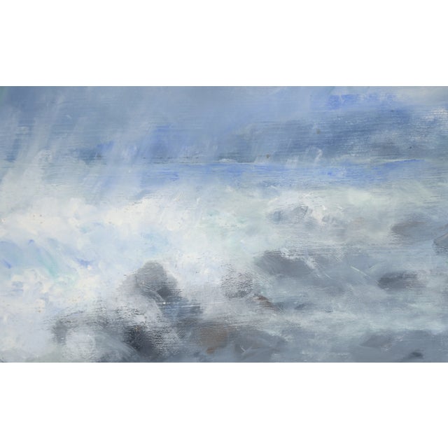 Rain Above the Turbulent Sea by Victor Papkov by Vasil Papkov For Sale In Monterey, CA - Image 6 of 7