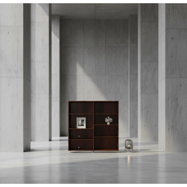 Mid-Century Modern Model No. 6 Bookcase from Omann Jun, Denmark, 1960s For Sale - Image 3 of 10