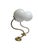 The wall lamp was produced in Poland in the 1950s. It is preserved in good condition. Up to 250V (Europe/UK Standard).The...