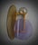 Art Deco Style Murano Glass and Brass Wall Sconce, 2000 For Sale - Image 4 of 10