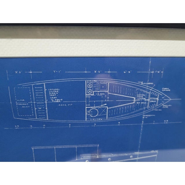 American Boat Blueprint of the "Elcarujo" from Motor Boating Publications For Sale - Image 3 of 12