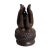 Chinoiserie Large Ceramic Buddha Hands Sculpture Incense Burner For Sale - Image 4 of 8