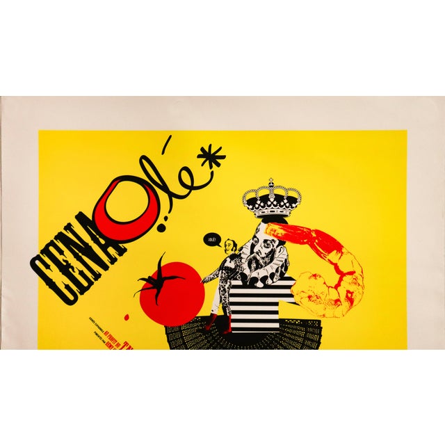 2007 Original Canadian Theater Poster - Cena Olé by Théâtre Du Nouveau Monde - Pair of Posters For Sale - Image 4 of 8