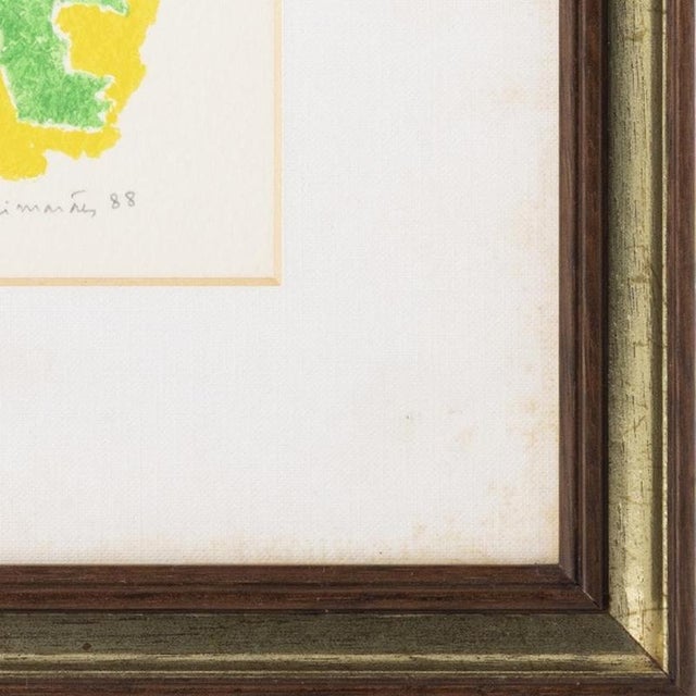 José De Guimarães, Composition, 1988, Screenprint For Sale - Image 5 of 6