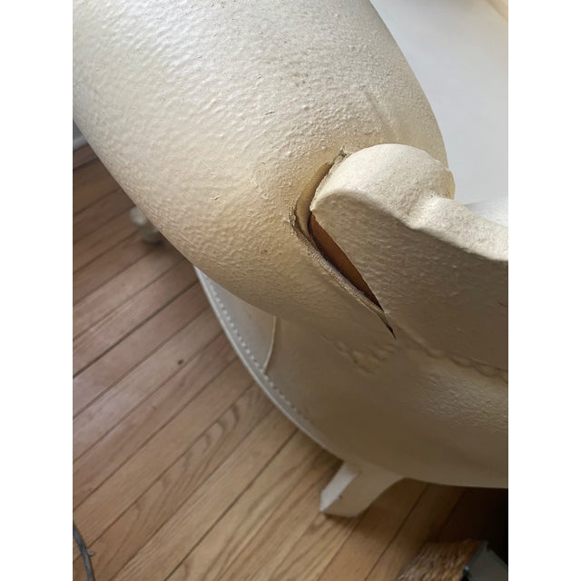 Mid 19th Century Baroque Revival Throne Armchair For Sale - Image 10 of 11