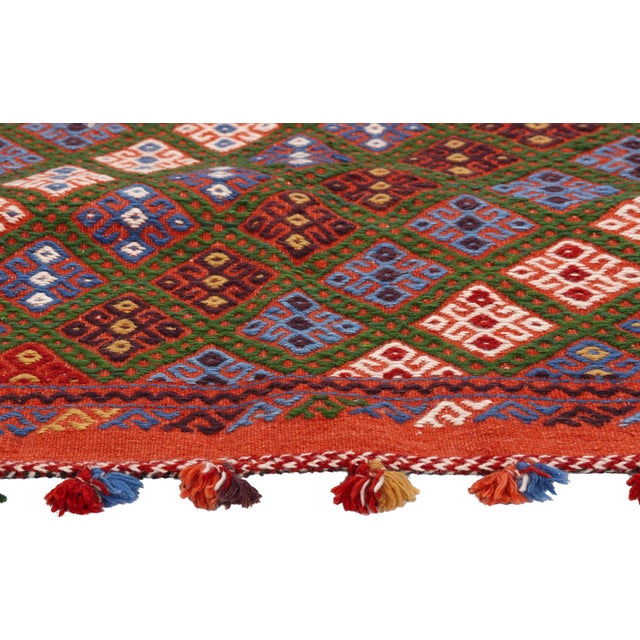 Vintage Anatolian Yüncü Chuval, 02'09 X 02'05 For Sale - Image 4 of 13