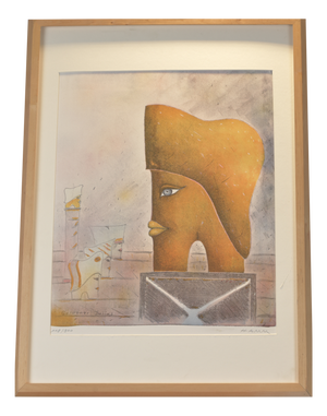 Goldener Julius, Lithograph, Falko Hamm