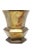1970s Vintage Hexagonal Brass Vase Made in India For Sale - Image 5 of 10