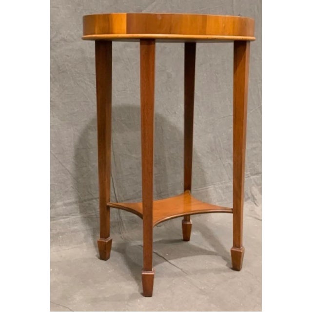 Mid-Century Modern 1970s CH Lears Accent Table with Veneer For Sale - Image 3 of 7