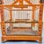 Art Deco Orange Japanned Metal Bird Cage, Hand-Painted, Circa 1900-1920 For Sale - Image 10 of 18