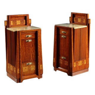 Nightstands attributed to Carlo Zen, 1902, Set of 2 For Sale