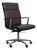 Una Leather Office Chair by ICF, Italy, 1990s For Sale