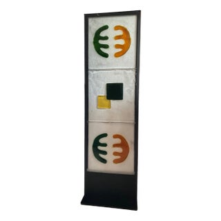 Italian Glass Floor Lamp by Salviati Murano, 1972 For Sale