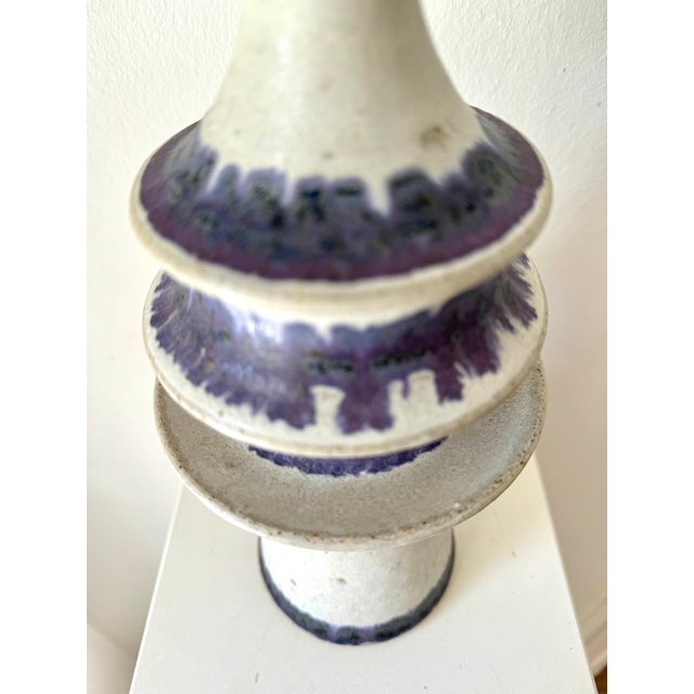 Danish ceramik table lamp by Carl Cunningham-Cole for HAK Kähler /Le Klint. This piece has an attribution mark, I am sure...