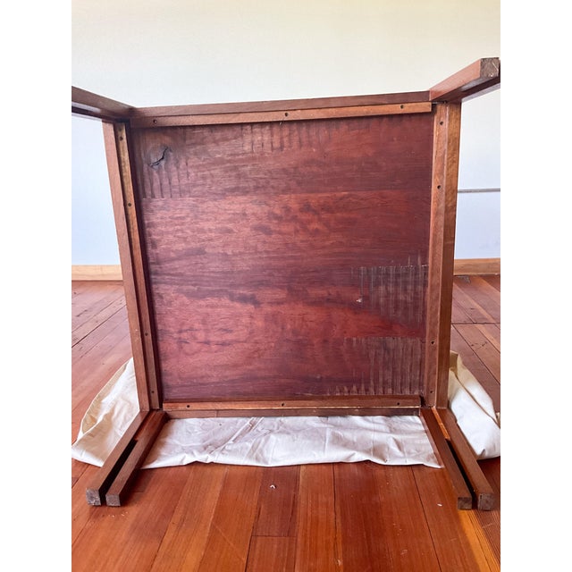 1960s Handmade Bubinga, Walnut, and Mahogany Coffee Table For Sale - Image 9 of 9