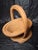 Amber Vintage Solid Oak Collapsible Basket For Sale - Image 8 of 11
