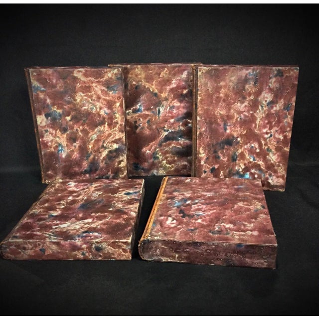 1954 Book Set: "Vie Et Aventure De Salavin by G. Duhamel 5 Books For Sale - Image 10 of 10