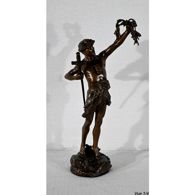 Franck Lemoine, Victoria, Early 1900s, Bronze For Sale - Image 4 of 18
