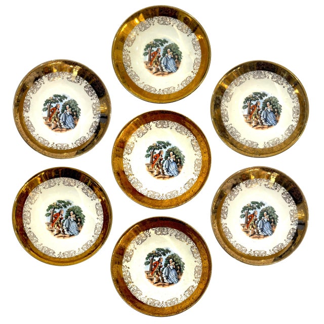 Founded in 1946 in McKeesport Pennsylvania - Sabin produced "Crest-O-Gold" until the mid 1970's. The pattern features a...