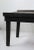 20th Century American Primitive Rustic Black Painted Oak Work Table For Sale - Image 10 of 12