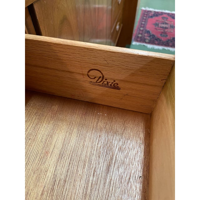 Mid-Century Cherry Dresser Made by Dixie Furniture For Sale - Image 9 of 9