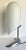 1970s 1970s Vetri Murano Italian Glass and Chrome "Floating" Modern Lamp For Sale - Image 5 of 13
