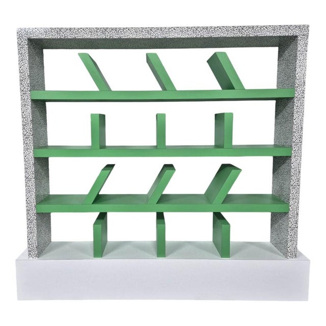Black Suvretta Bookcase by E. Sottsass for Memphis Milan For Sale - Image 8 of 8