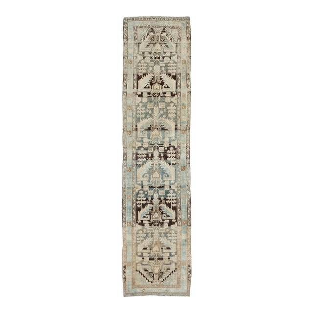 Galerie Shabab Collection Early 20th Century Persian Malayer Runner For Sale