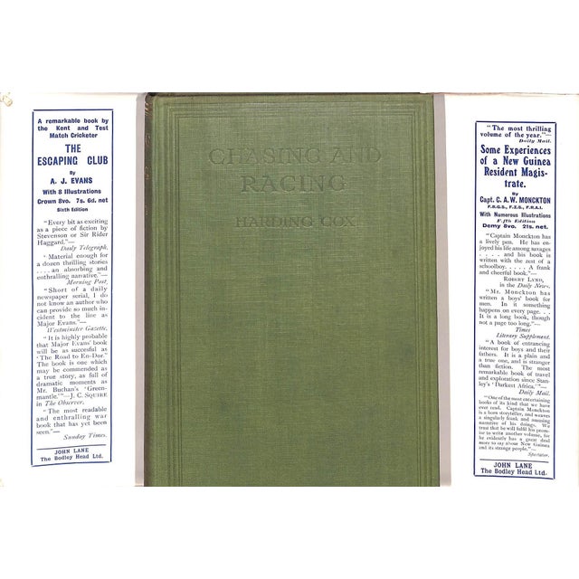 Traditional "Chasing and Racing: Some Sporting Reminiscences" 1922 Cox, Harding For Sale - Image 3 of 6