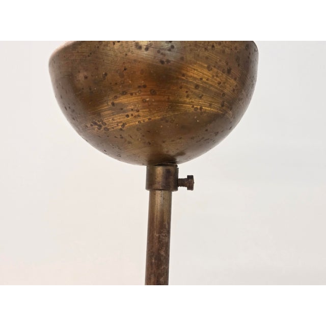 Glass Ceiling Lamp Model 1376 by Paavo Tynell for Oy Taito Ab, 1930s For Sale - Image 14 of 18